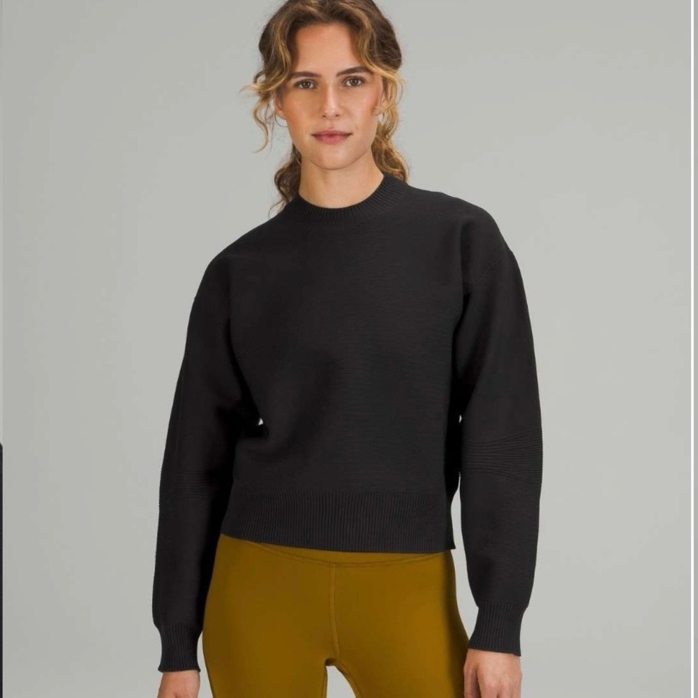Lululemon All Around Crewneck Sweater Black